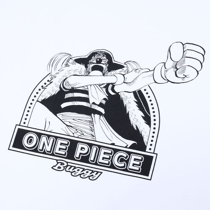 『ONE PIECE』ラグランTシャツ　“HEROES”　バギー