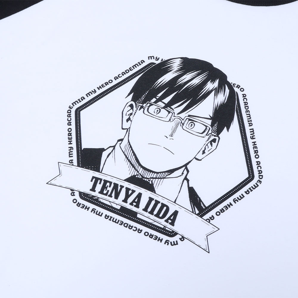 『僕のヒーローアカデミア』ラグランTシャツ　“HEROES”　飯田天哉