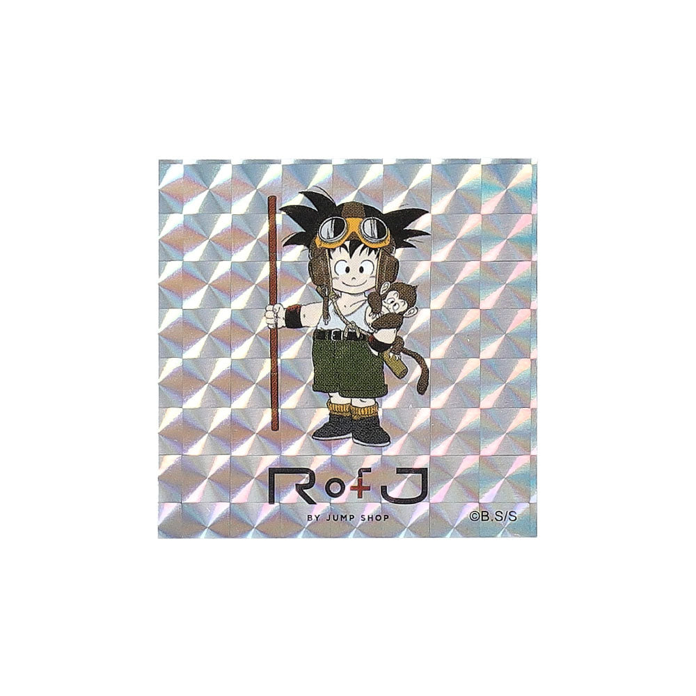 【RofJ】『DRAGON BALL』HOLOGRAM SQUARE STICKER #1悟空
