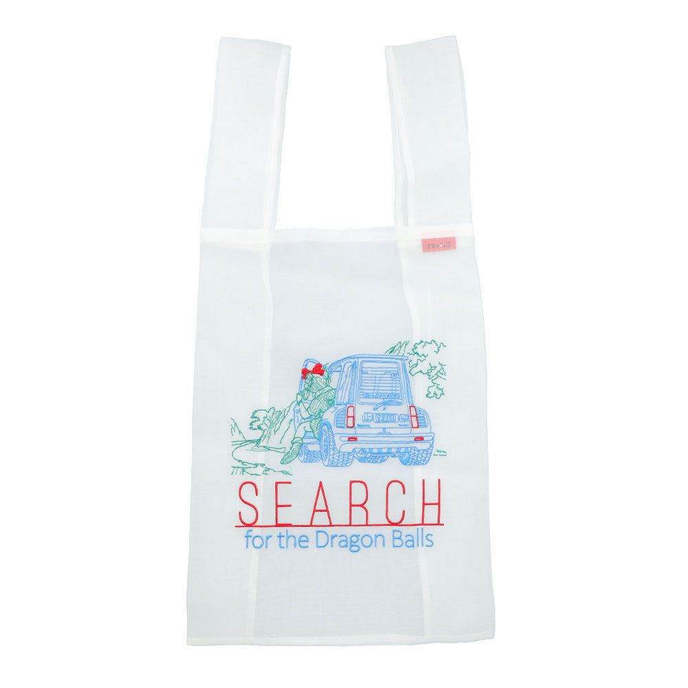 【RofJ】『DRAGON BALL』ORGANDY TOTEBAG WHI #1ブルマ