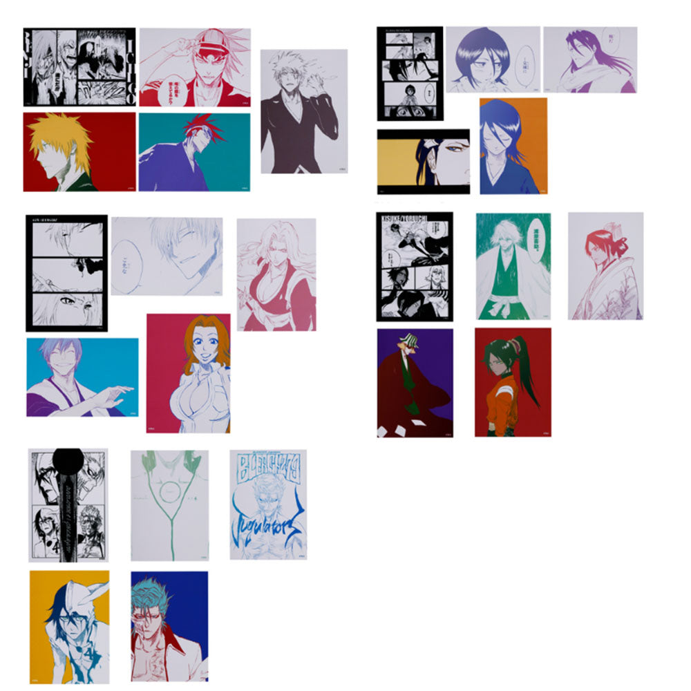 BLEACH　ブロマイドコレクション　ファイル　セット　カード BLEACH』ブロマイド5枚セット（全5組／ランダム1組入り） – JUMP SHOP