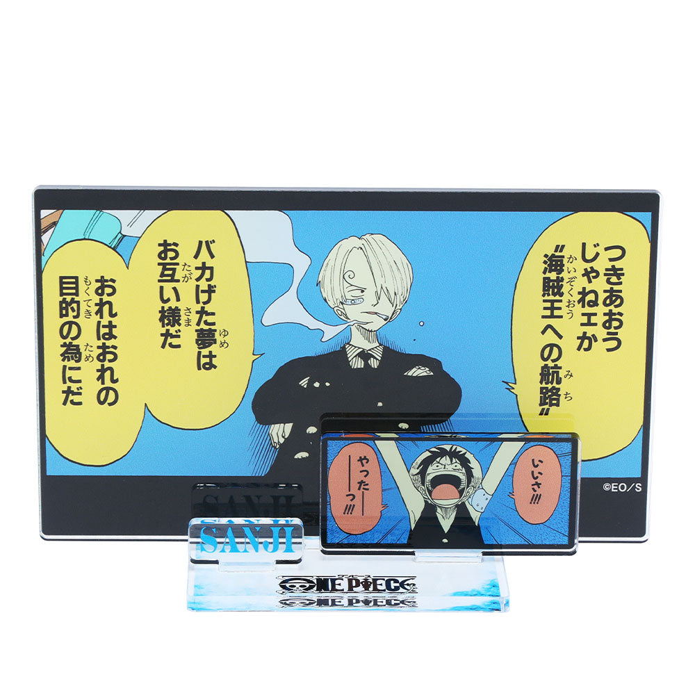 ONE PIECE』エモーショナルアクリルジオラマ サンジ – JUMP SHOP