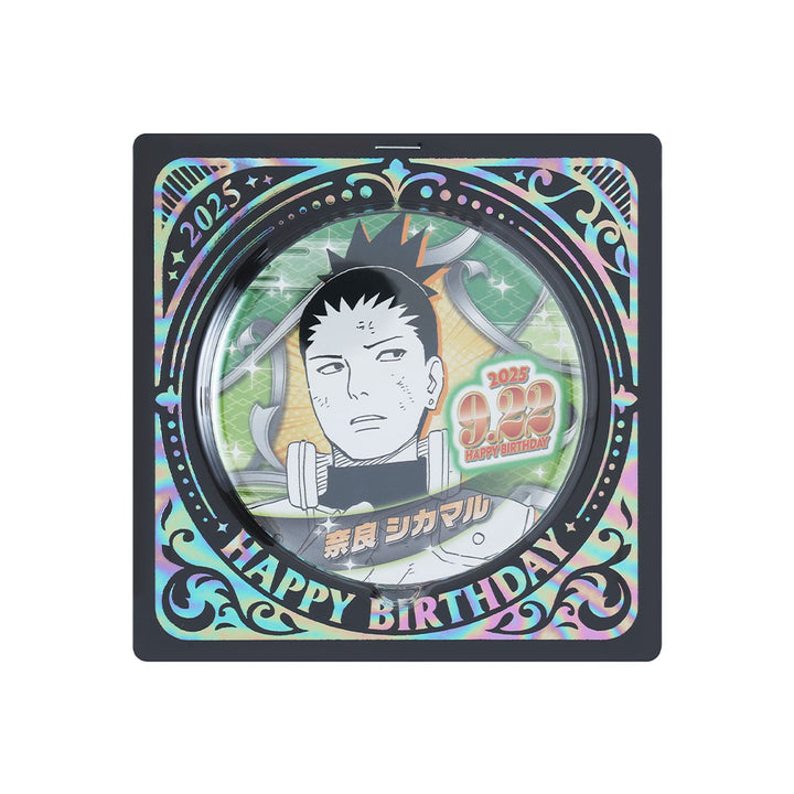 『NARUTO-ナルト-』バースデイ缶バッジ　奈良シカマル