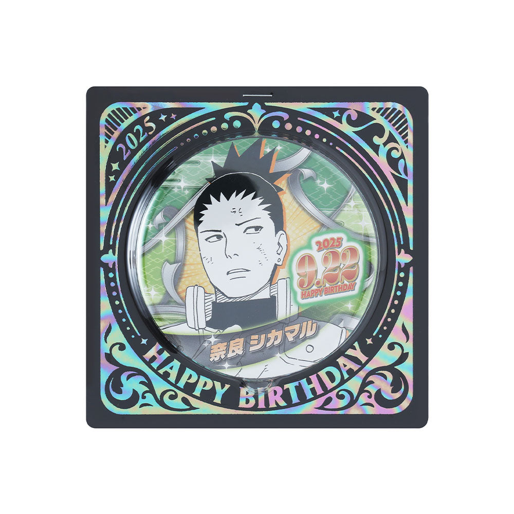 NARUTO-ナルト-』バースデイ缶バッジ 奈良シカマル – JUMP SHOP
