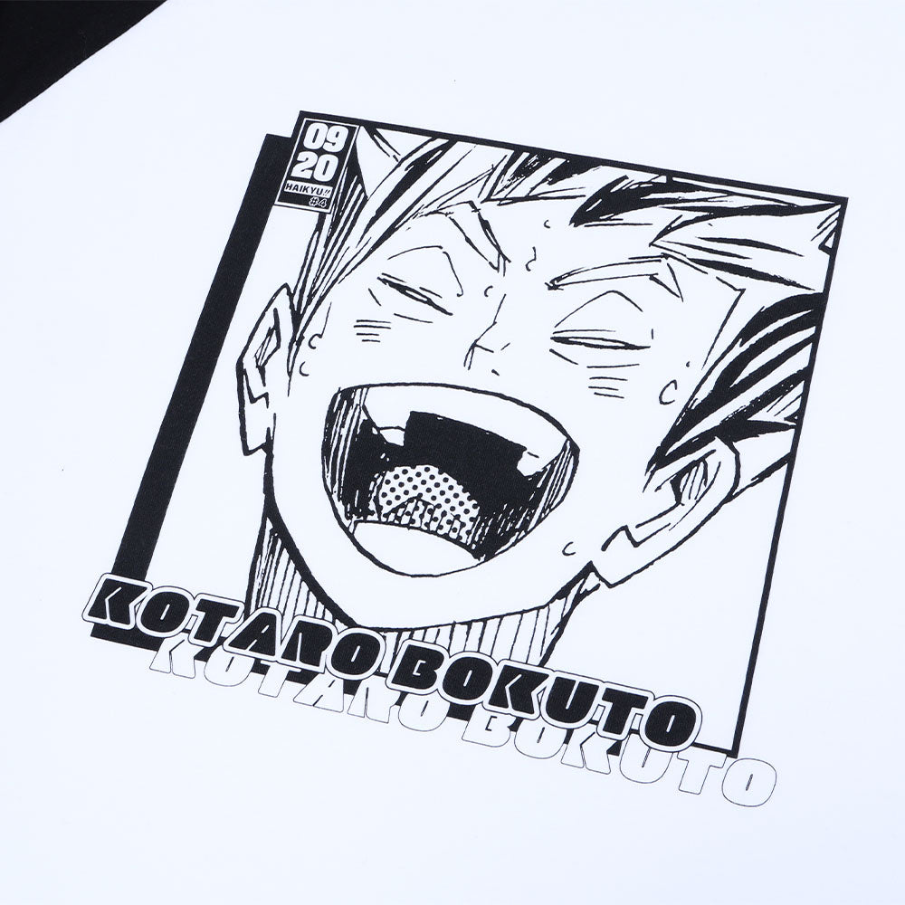 『ハイキュー!!』ラグランTシャツ　“HEROES”　木兎光太郎