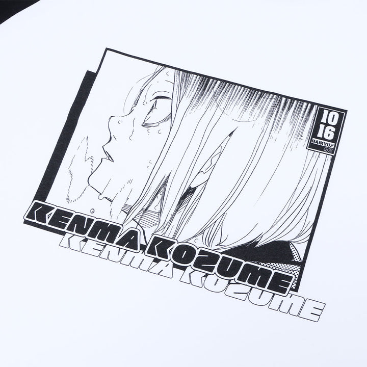『ハイキュー!!』ラグランTシャツ　“HEROES”　孤爪研磨