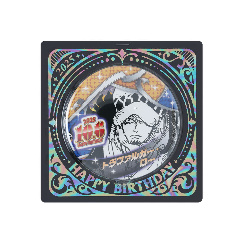 『ONE PIECE』バースデイ缶バッジ　トラファルガー・ロー