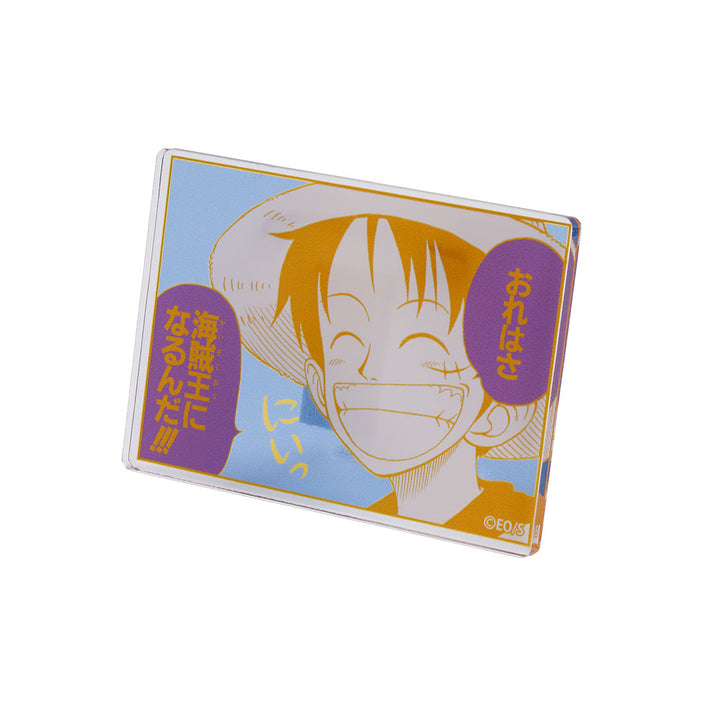 『ONE PIECE』名言アクリルバッジコレクション　第1弾　（全14種／ランダム1種入り）