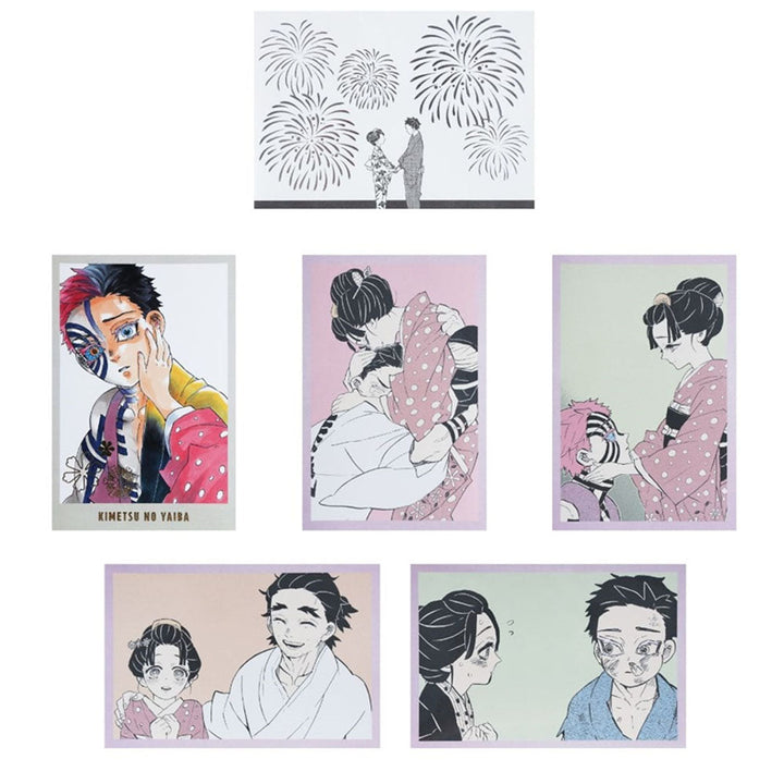 『鬼滅の刃』メモリアルイラストカード5枚セット　猗窩座
