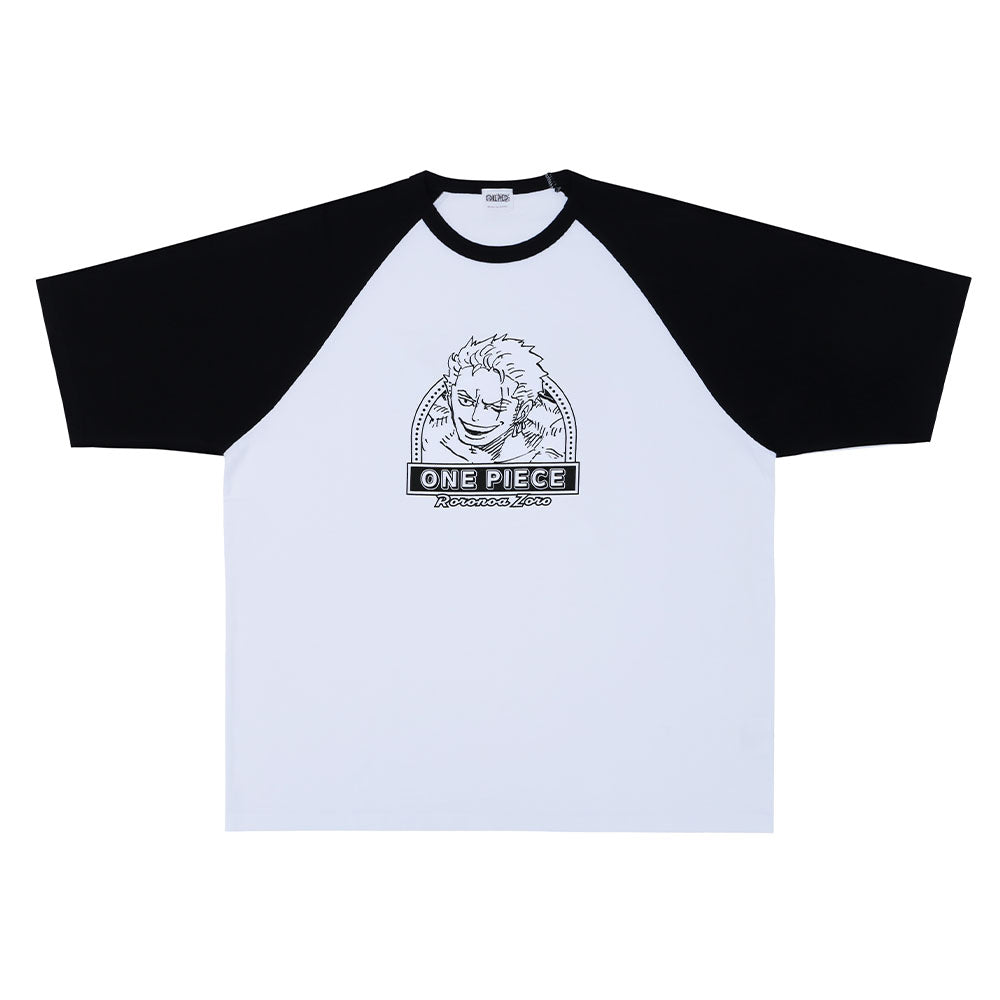 『ONE PIECE』ラグランTシャツ　“HEROES”　ロロノア・ゾロ