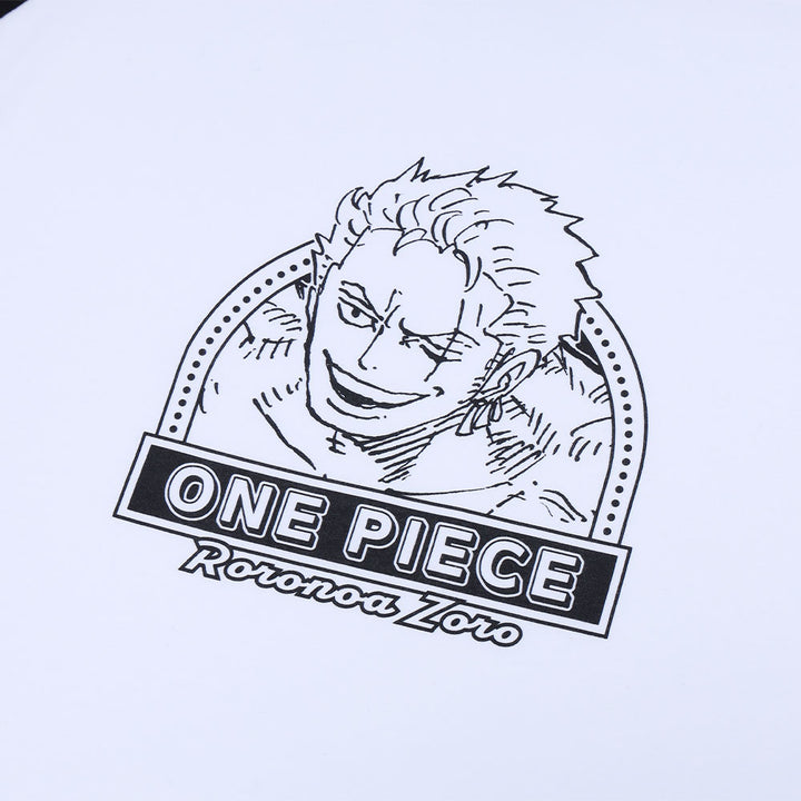 『ONE PIECE』ラグランTシャツ　“HEROES”　ロロノア・ゾロ