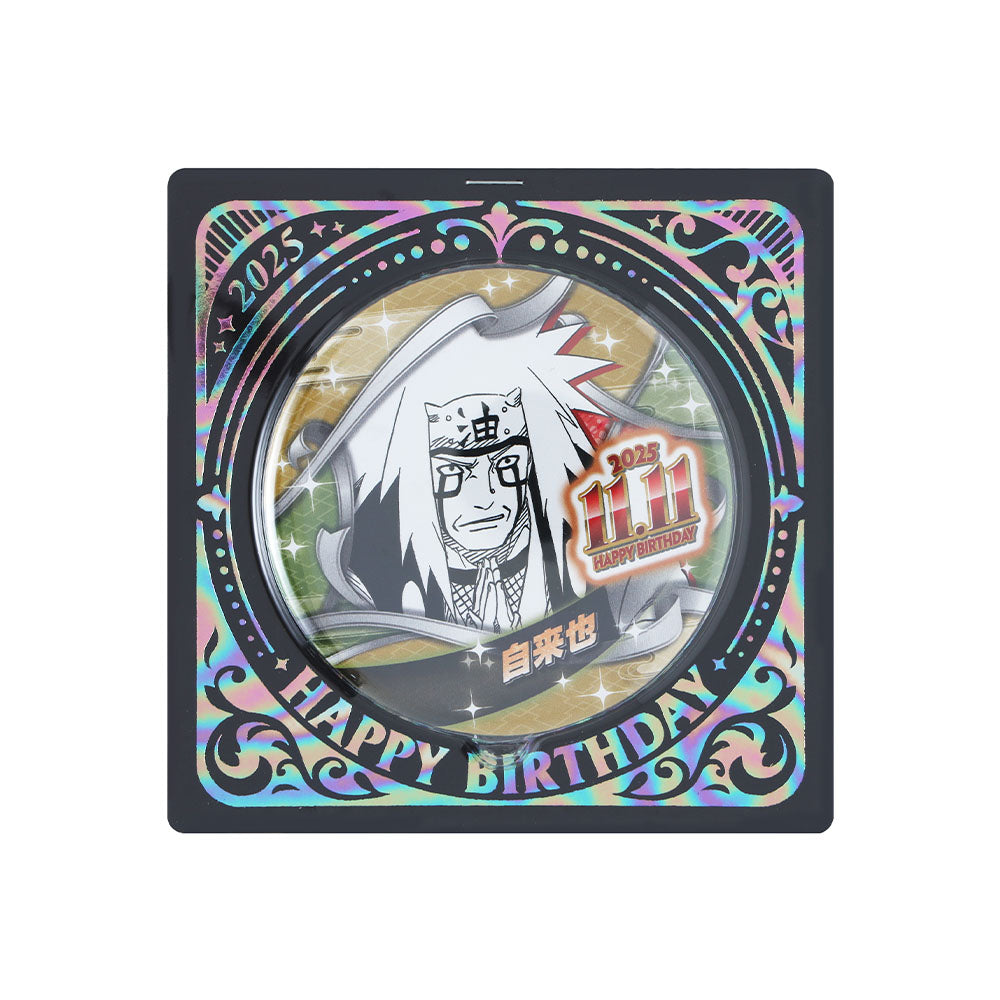 NARUTO-ナルト-』バースデイ缶バッジ 自来也 – JUMP SHOP