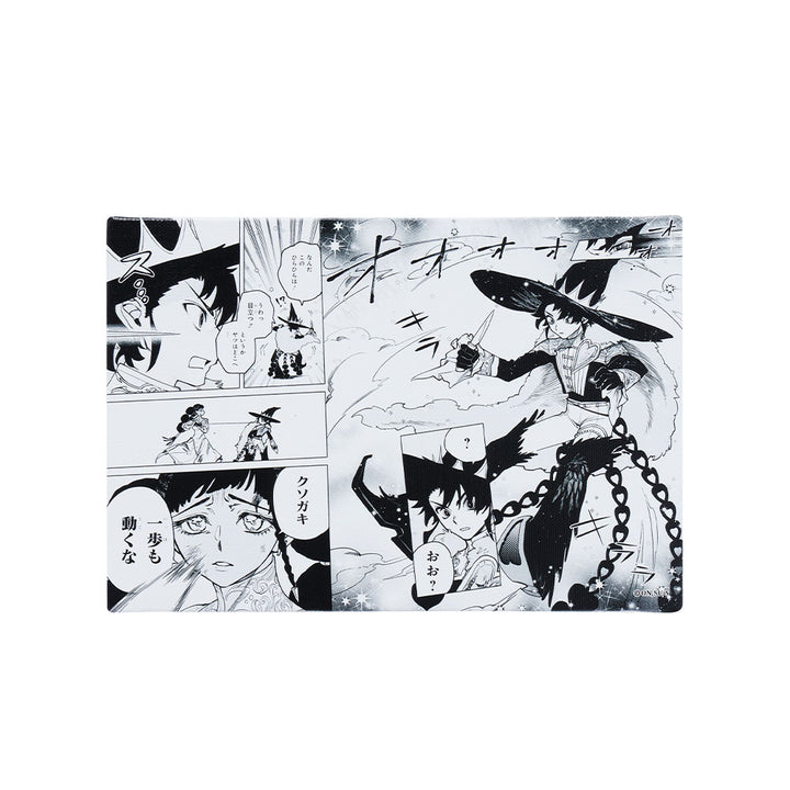 『魔男のイチ』名場面アートボード　「クソガキ　一歩も動くな」　［JUMP ART BOARD GALLERY］