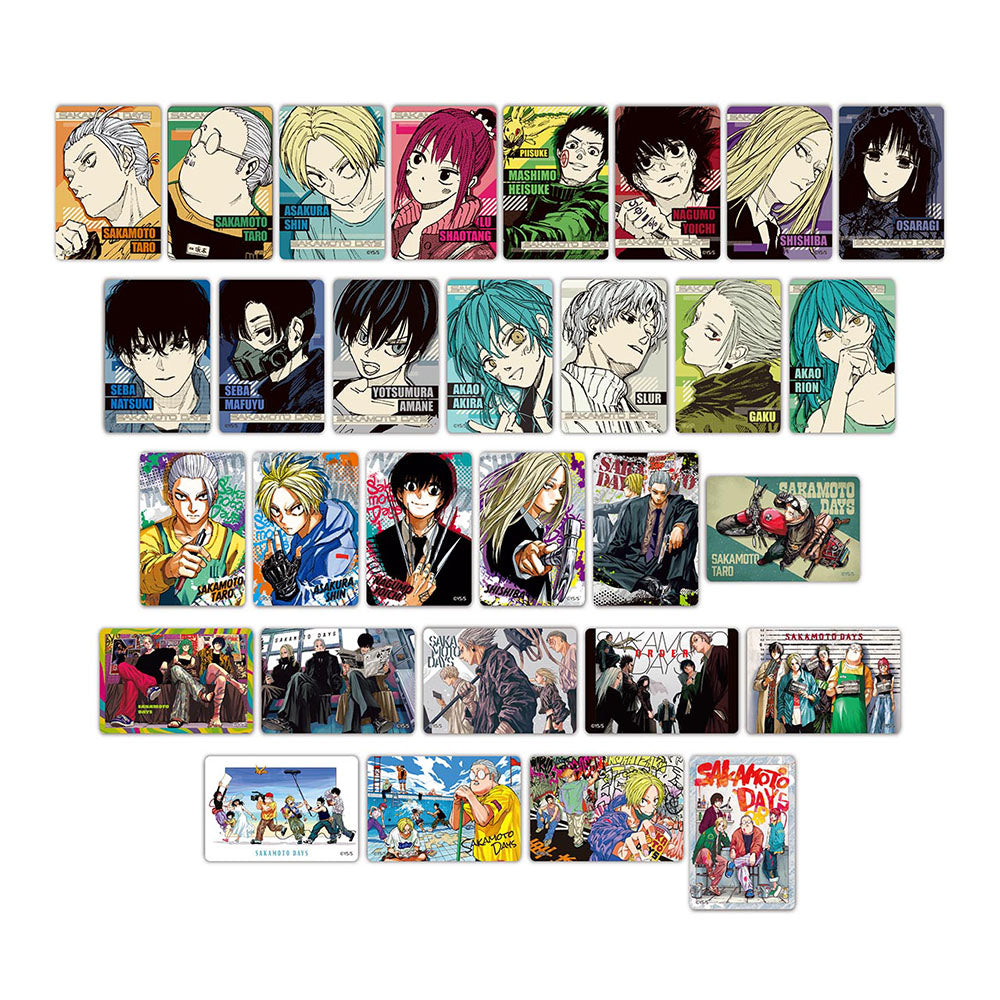 『SAKAMOTO DAYS』マグネットステッカーコレクション　第1弾　（全30種／ランダム2種入り）