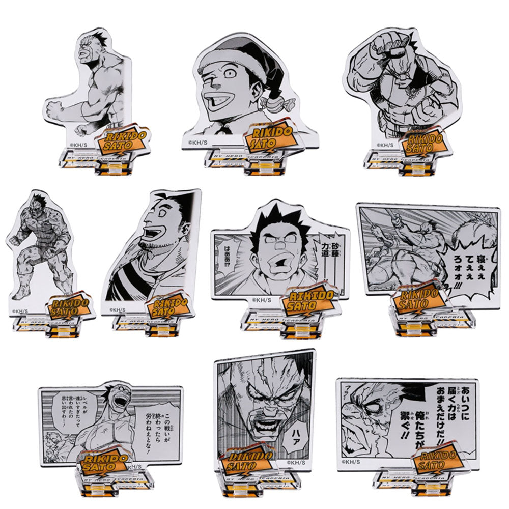 『僕のヒーローアカデミア』アクリルフィギュアコレクション“HEROES”　砂藤力道　（全10種／ランダム1種入り）