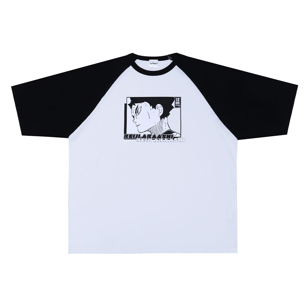 『ハイキュー!!』ラグランTシャツ　“HEROES”　赤葦京治