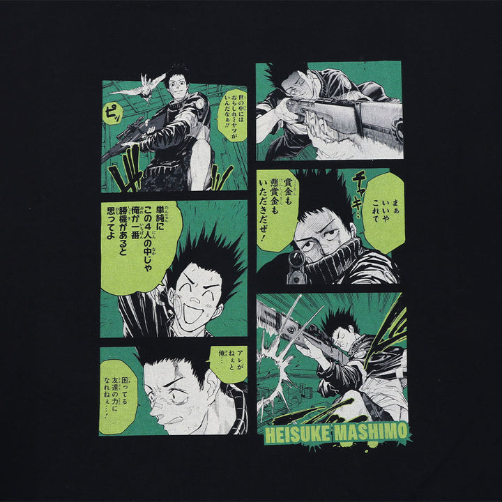 『SAKAMOTO DAYS』ビッグシルエットTシャツ　“HEROES”　眞霜平助