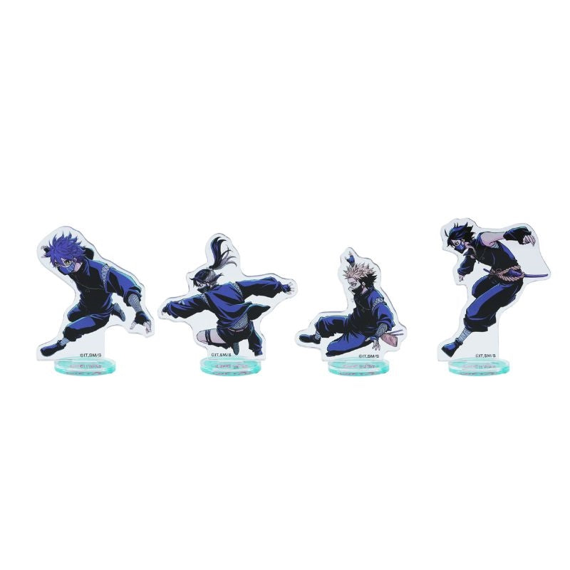 『しのびごと』アクリルフィギュア4体セット　ヨダカ＆ヒバリ＆ウミネコ＆スズメ
