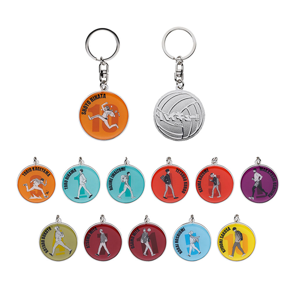 『ハイキュー!!』RUNメタルキーホルダーコレクション　第1弾　（全12種／ランダム1種入り）