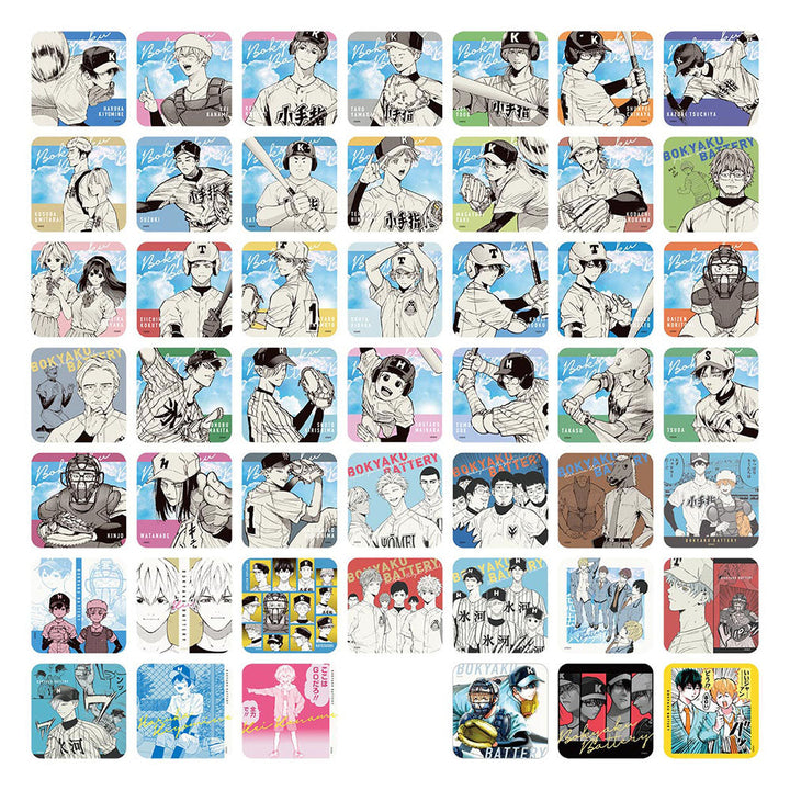『忘却バッテリー』アートコースター(R)　第1弾　全種セット　（全45種＆特典3種／計48種入り）