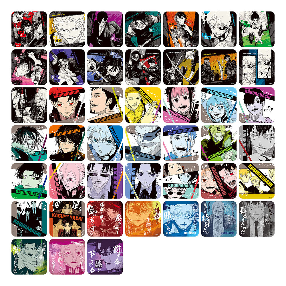 『カグラバチ』アートコースター(R)　第1弾　（全45種／ランダム5種入り）