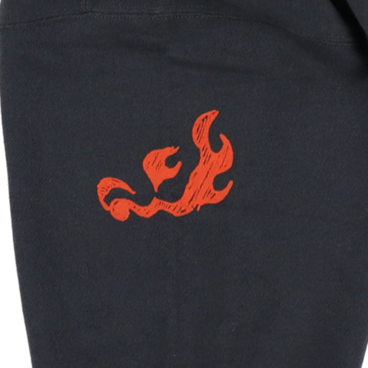 【RofJ】×RUSSELL ATHLETIC『NARUTO-ナルト-』SWEATSHIRT CGY #1サスケ XL