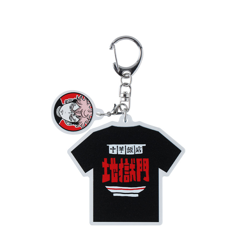 『悪祓士のキヨシくん』中華飯店「地獄門」Tシャツキーホルダー