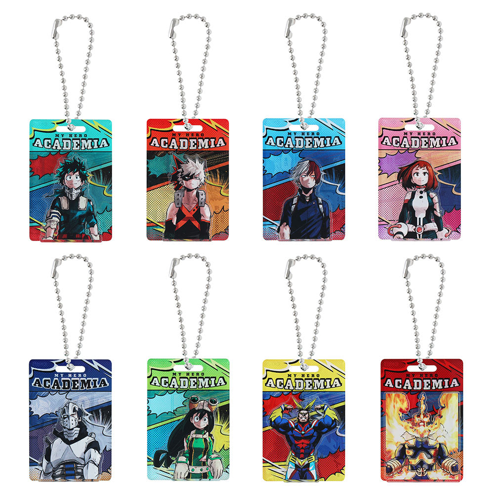 『僕のヒーローアカデミア』パッケージ風キーチェーンコレクション　第1弾　（全8種／ランダム1種入り）