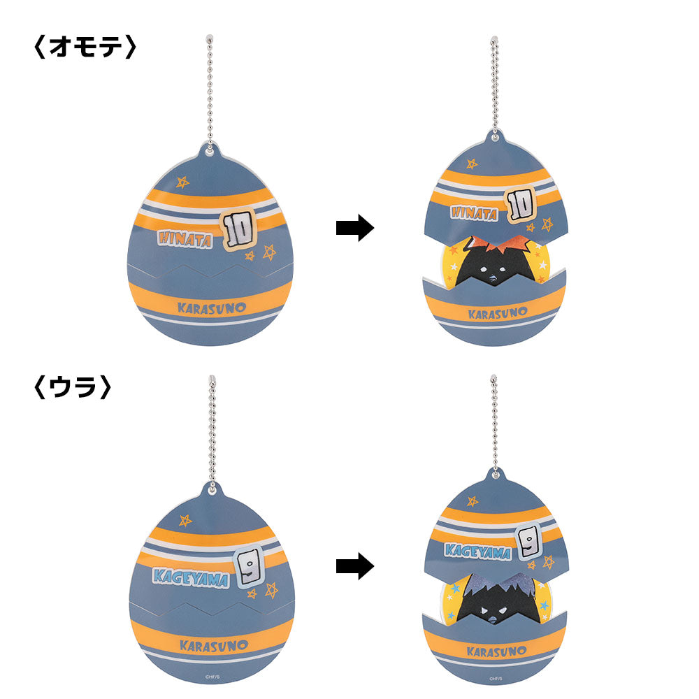 『ハイキュー!!』飛び出す！アクリルキーホルダー　［ヒナガラス＆カゲガラス］