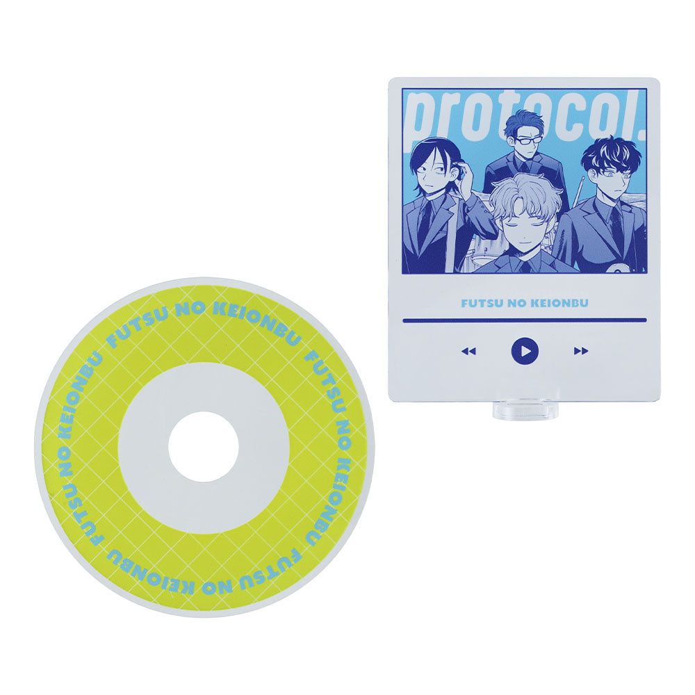 『ふつうの軽音部』シングルCD風アクリルスタンド　protocol.