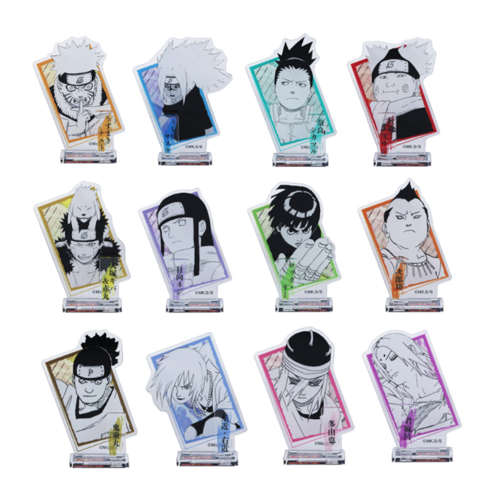 NARUTO アクリルフィギュアコレクション ジャンプショップ　まとめ売り NARUTO-ナルト-』アクリルフィギュアコレクション 第4弾（全12種
