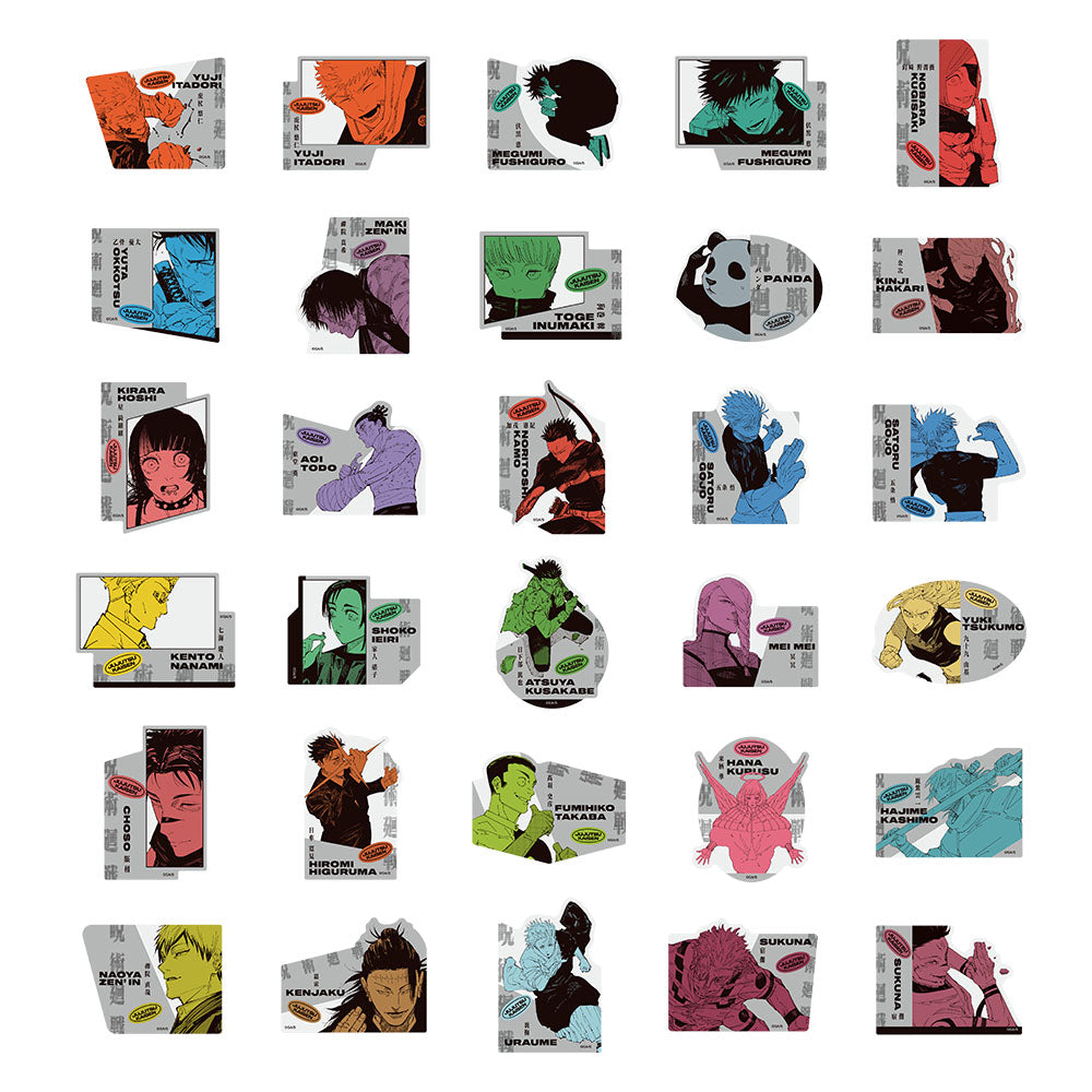 『呪術廻戦』ダイカットステッカーコレクション　第1弾　（全30種／ランダム2種入り）