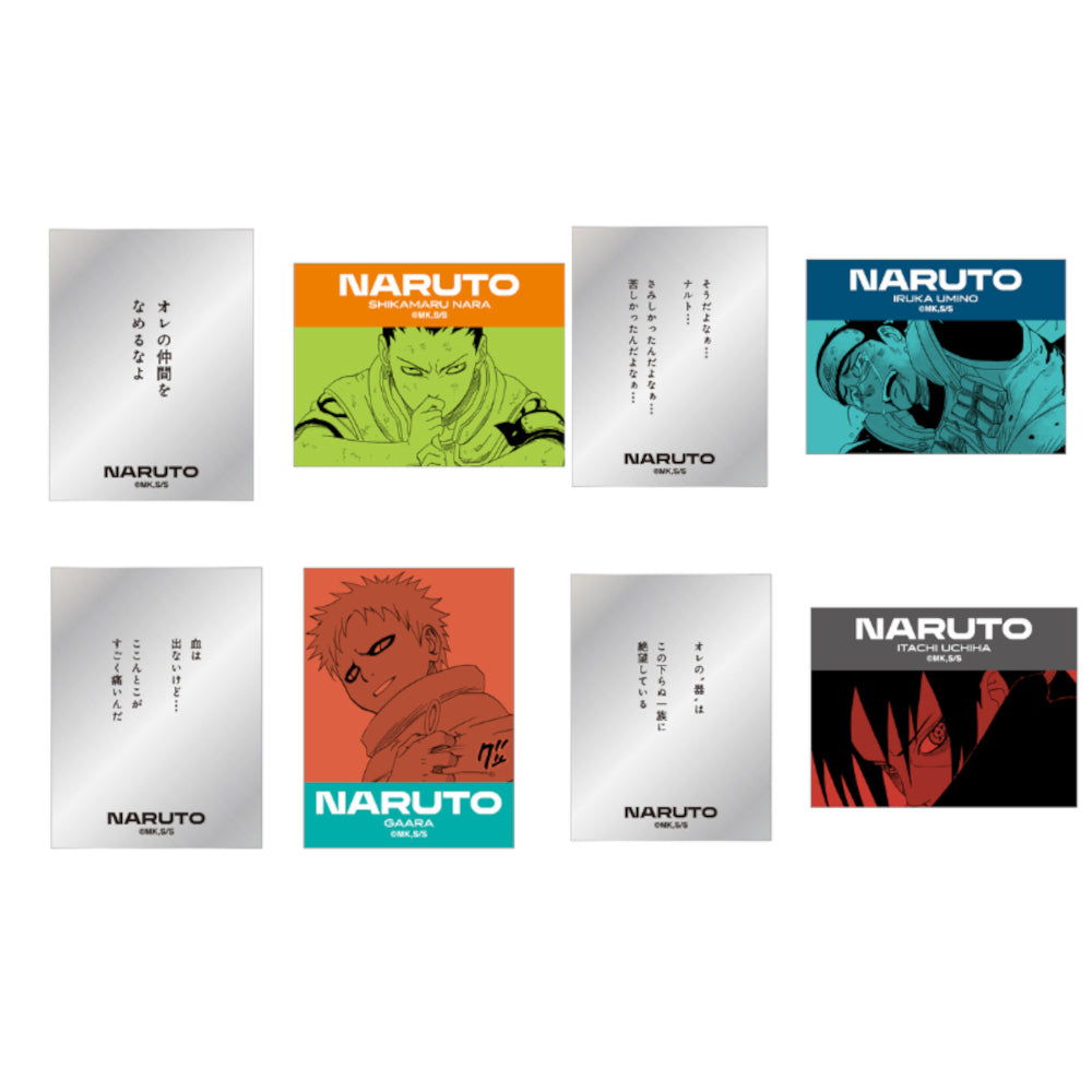 『NARUTO-ナルト-』名言ステッカーコレクション2枚入り　第1弾（全10組／ランダム1組入り）