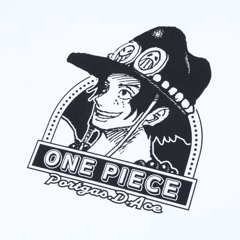 ONE PIECE』ラグランTシャツ “HEROES” ポートガス・D・エース – JUMP SHOP