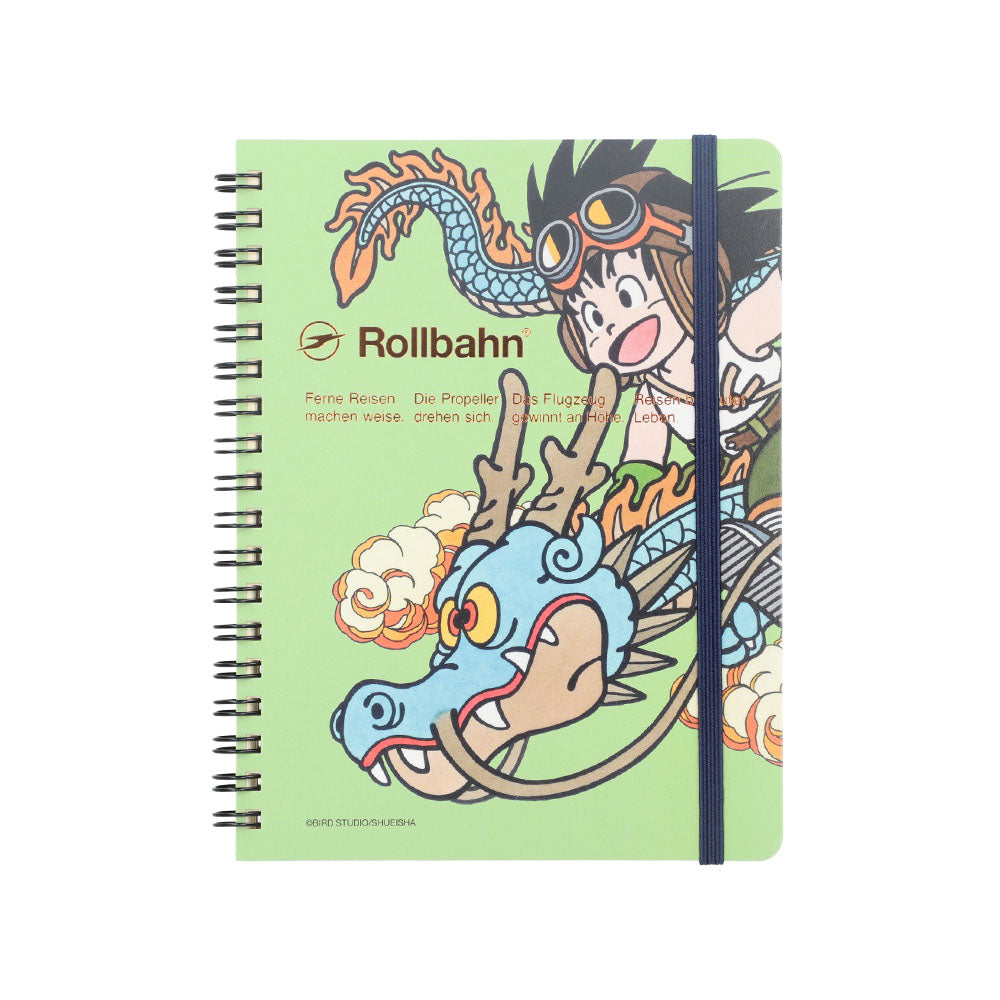 【RofJ】×DELFONICS『DRAGON BALL』Rollbahn Spiral bound notebook L #1悟空