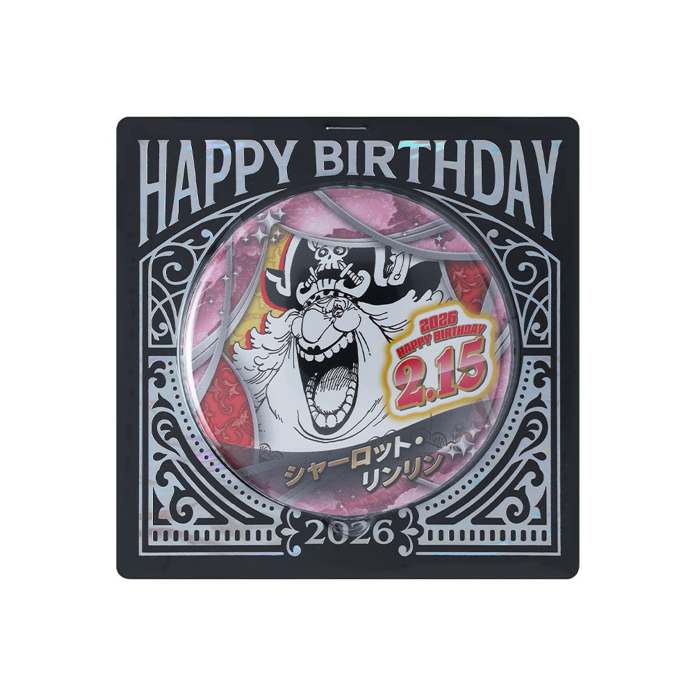 『ONE PIECE』バースデイ缶バッジ　シャーロット・リンリン