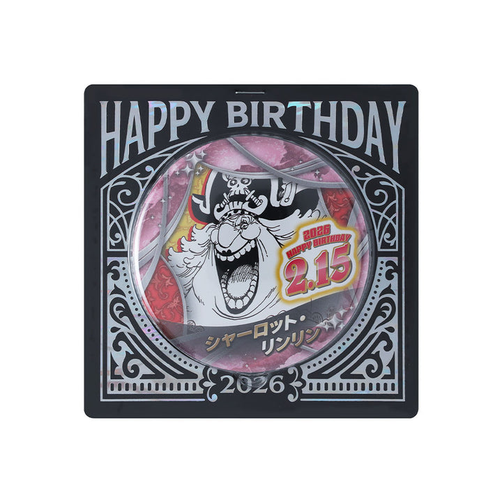 『ONE PIECE』バースデイ缶バッジ　シャーロット・リンリン