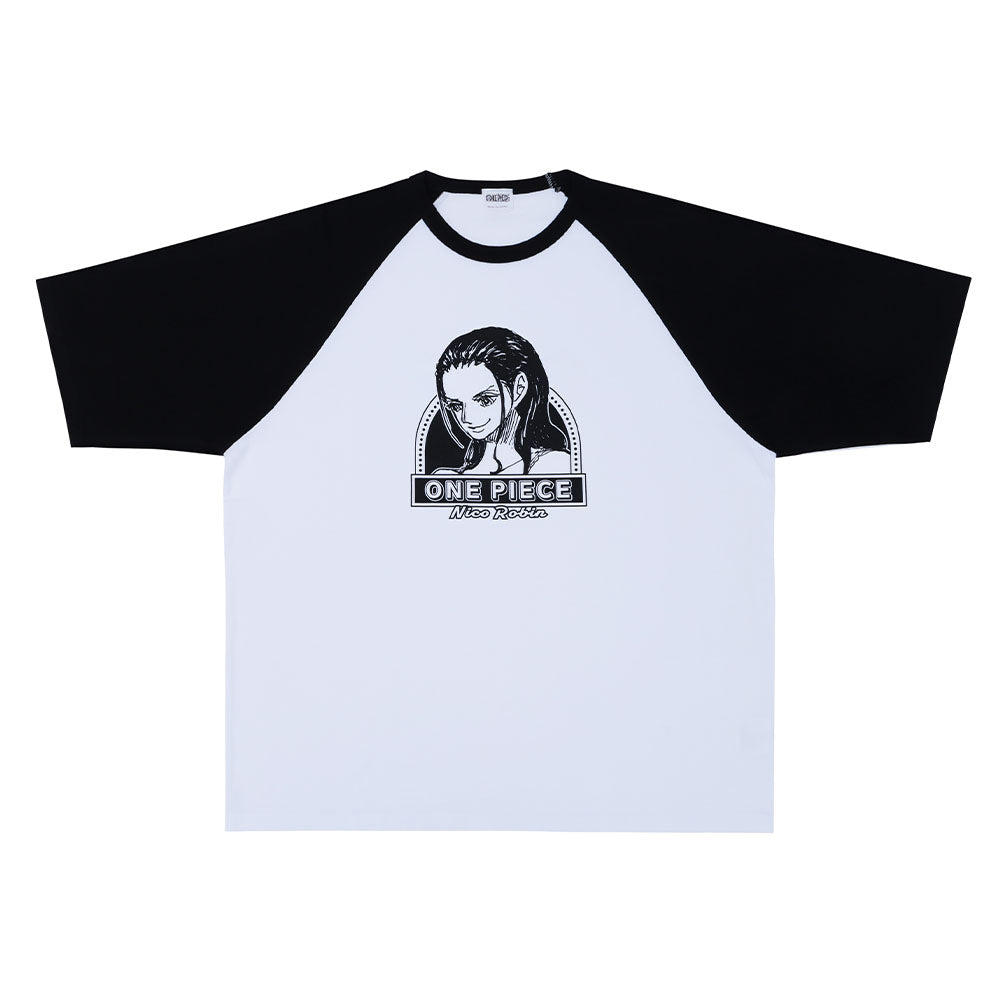 『ONE PIECE』ラグランTシャツ　“HEROES”　ニコ・ロビン