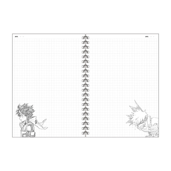 『僕のヒーローアカデミア』アメコミ風リングノート　学生たち