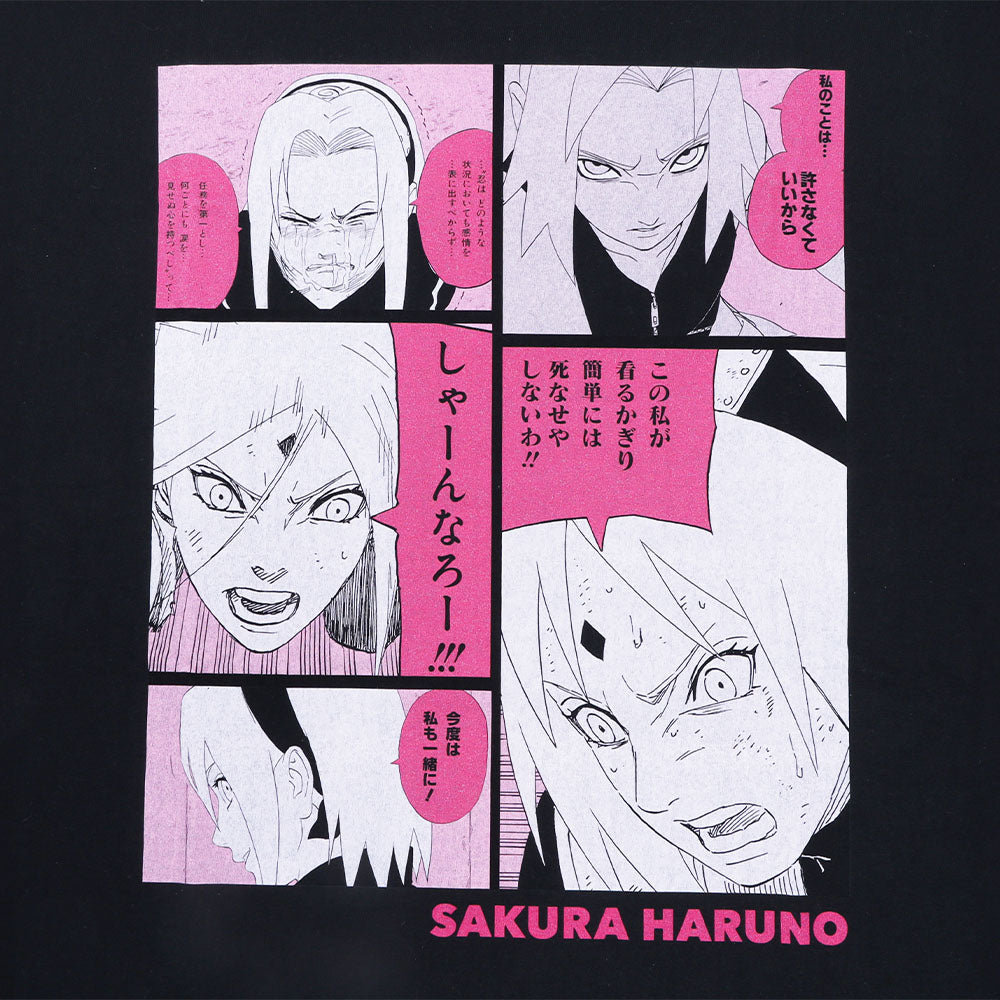 『NARUTO-ナルト-』ビッグシルエットTシャツ　“HEROES”　春野サクラ