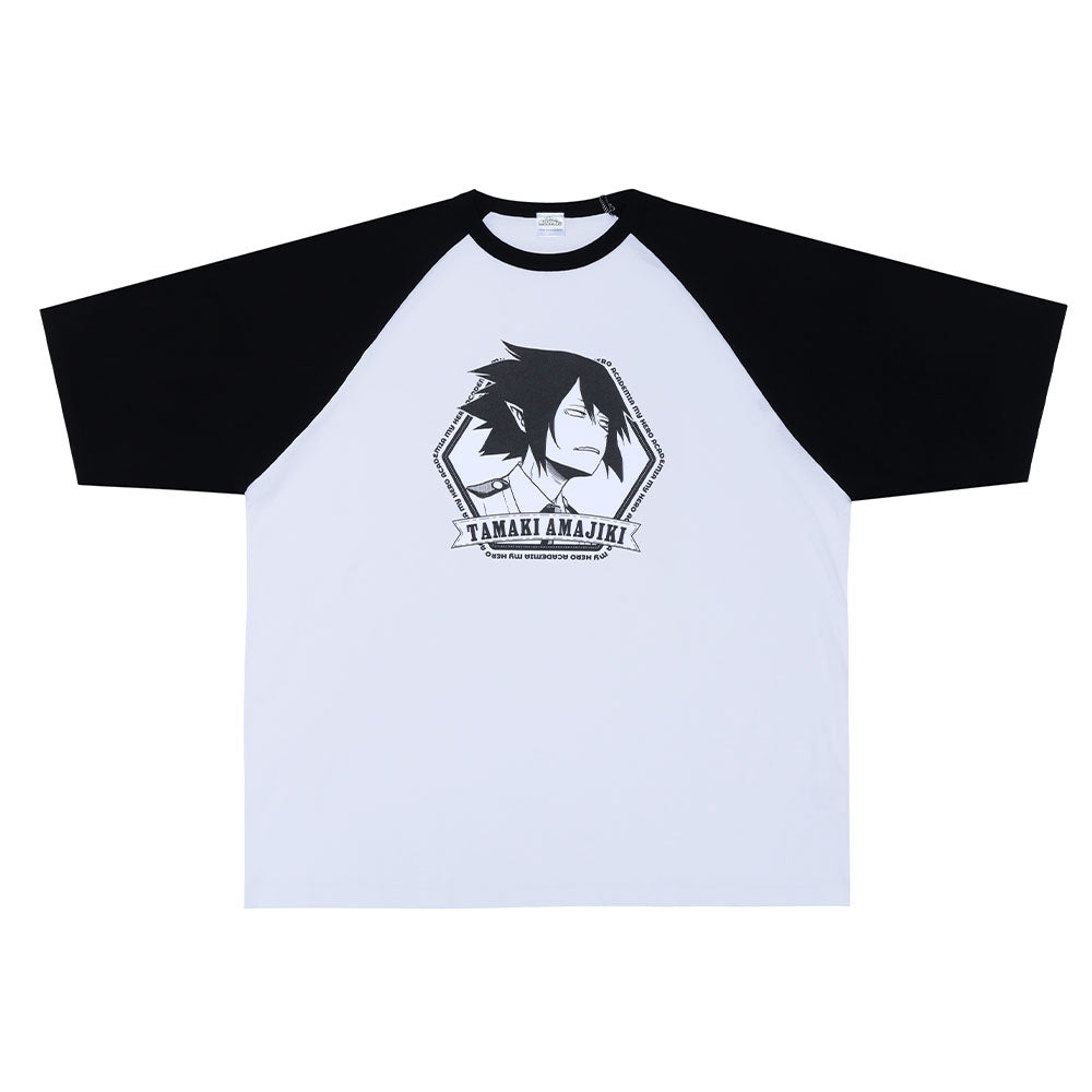 僕のヒーローアカデミア』ラグランTシャツ “HEROES” 天喰環 – JUMP SHOP