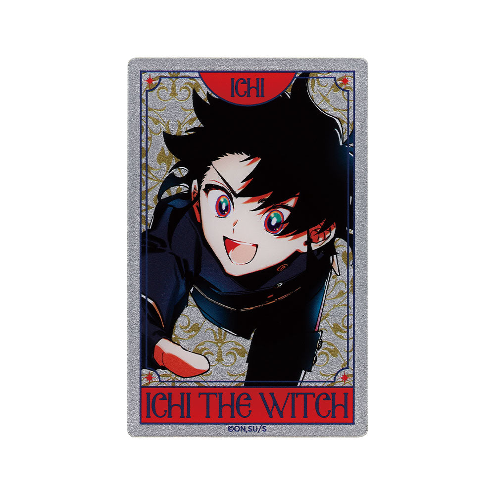 『魔男のイチ』メタリックアクリルカード　イチ