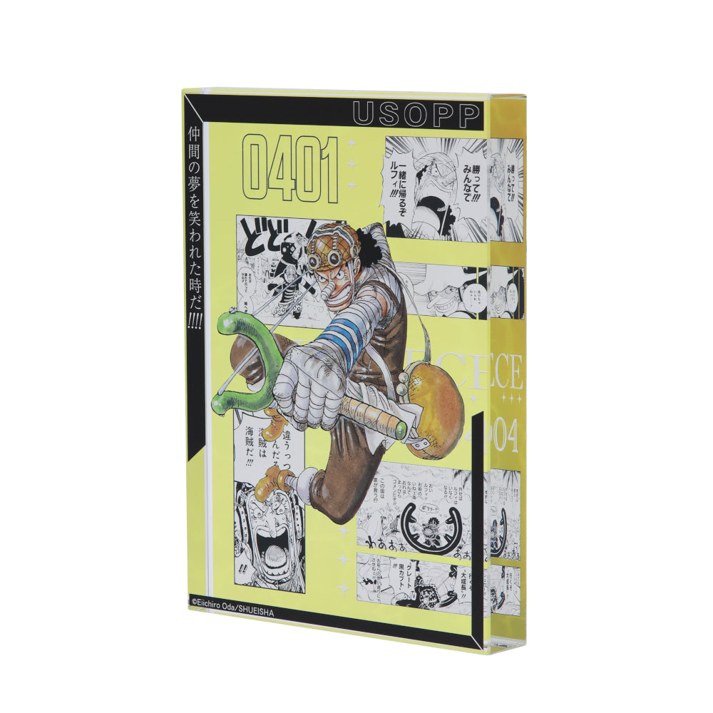 ONE PIECE』アクリルブロック “HEROES” ウソップ – JUMP SHOP