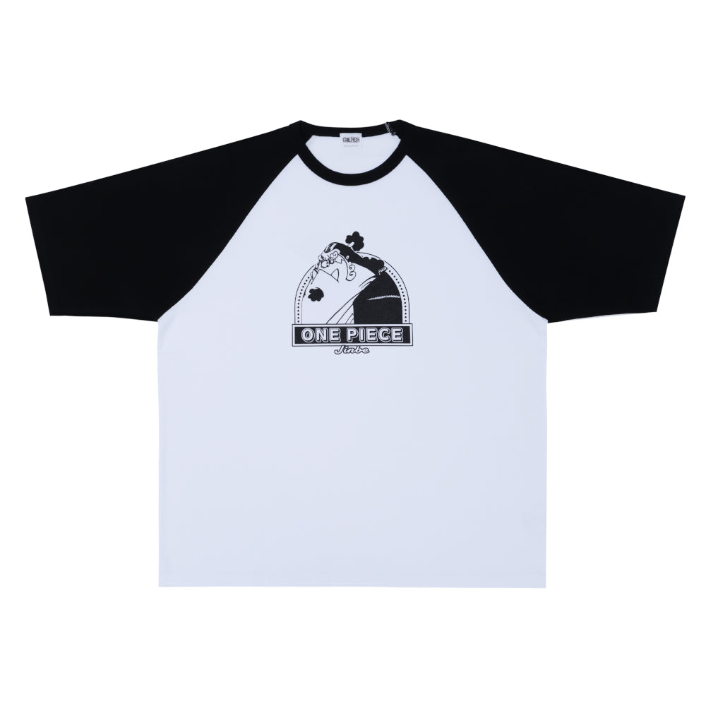 『ONE PIECE』ラグランTシャツ　“HEROES”　ジンベエ