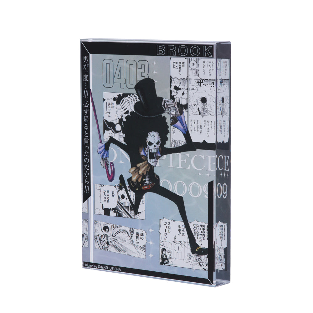 『ONE PIECE』アクリルブロック　“HEROES”　ブルック