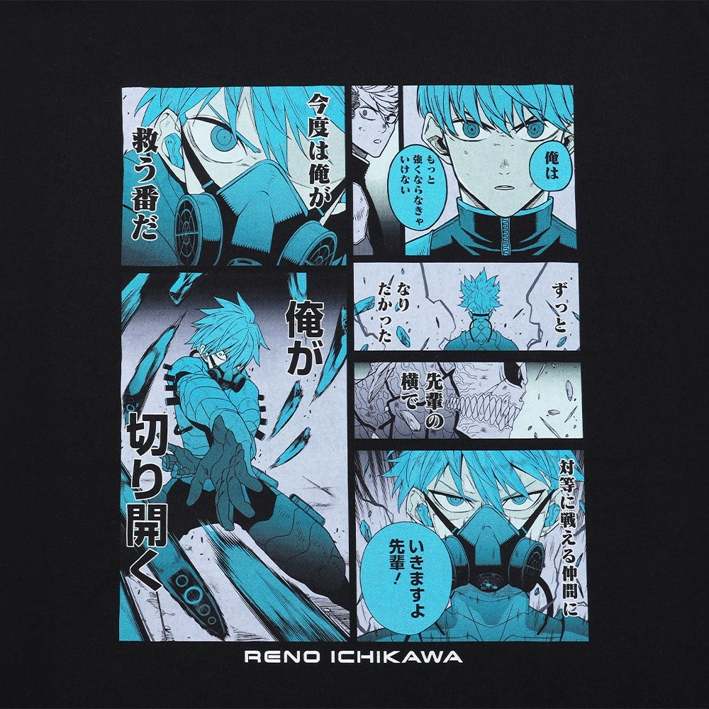 『怪獣８号』ビッグシルエットTシャツ　“HEROES”　市川レノ