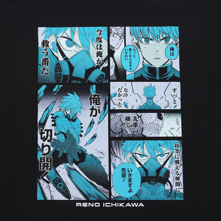 『怪獣８号』ビッグシルエットTシャツ　“HEROES”　市川レノ