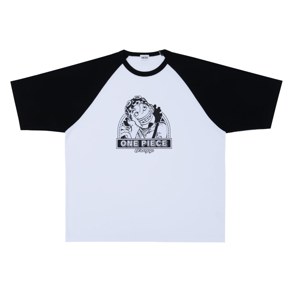 『ONE PIECE』ラグランTシャツ　“HEROES”　ウソップ