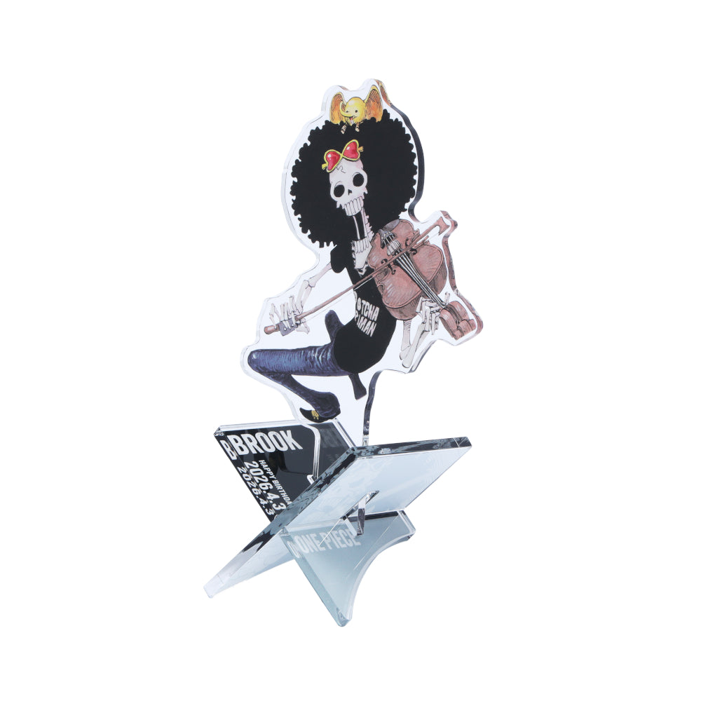 『ONE PIECE』バースデイアクリル“X”フィギュア－with－　ブルック