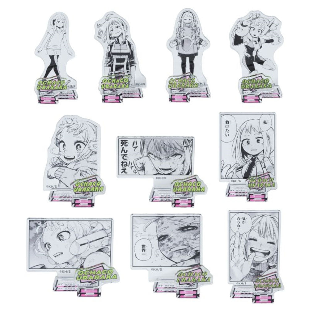 『僕のヒーローアカデミア』アクリルフィギュアコレクション“HEROES”　麗日お茶子　（全10種／ランダム1種入り）